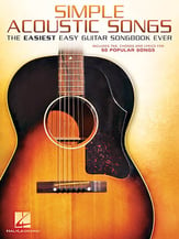 Simple Acoustic Songs Guitar and Fretted sheet music cover